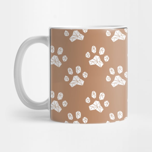 Dog Paws Pattern by The WYLD Tribe